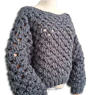 Not Your Granny Easy Sweater Crochet Pattern