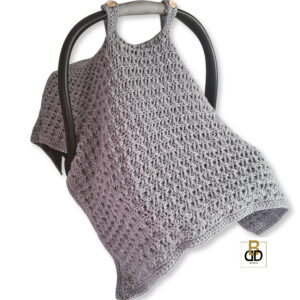 Waffle Stitch Blanket Crochet Pattern