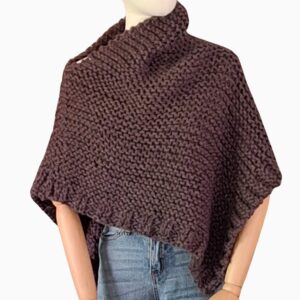 Easy Knit Poncho Pattern