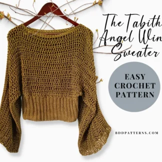 Easy Women's Summer Sweater Crochet Pattern | The Tabitha