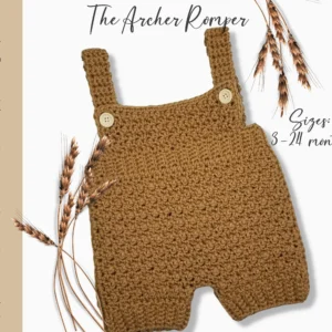 Baby Romper Crochet Pattern| The Archer