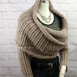 Sweater Scarf Pattern: The Peyton