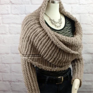 Sweater Scarf Pattern: The Peyton