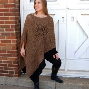 Easy Crochet Poncho Pattern
