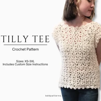 Easy Crochet Top Pattern: Lacey Summer Top