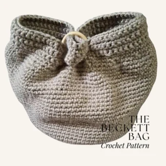 Crochet Pattern Big Tote Bag With Video Tutorial