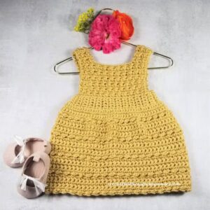 Crochet Pattern| Baby Pinafore Dress