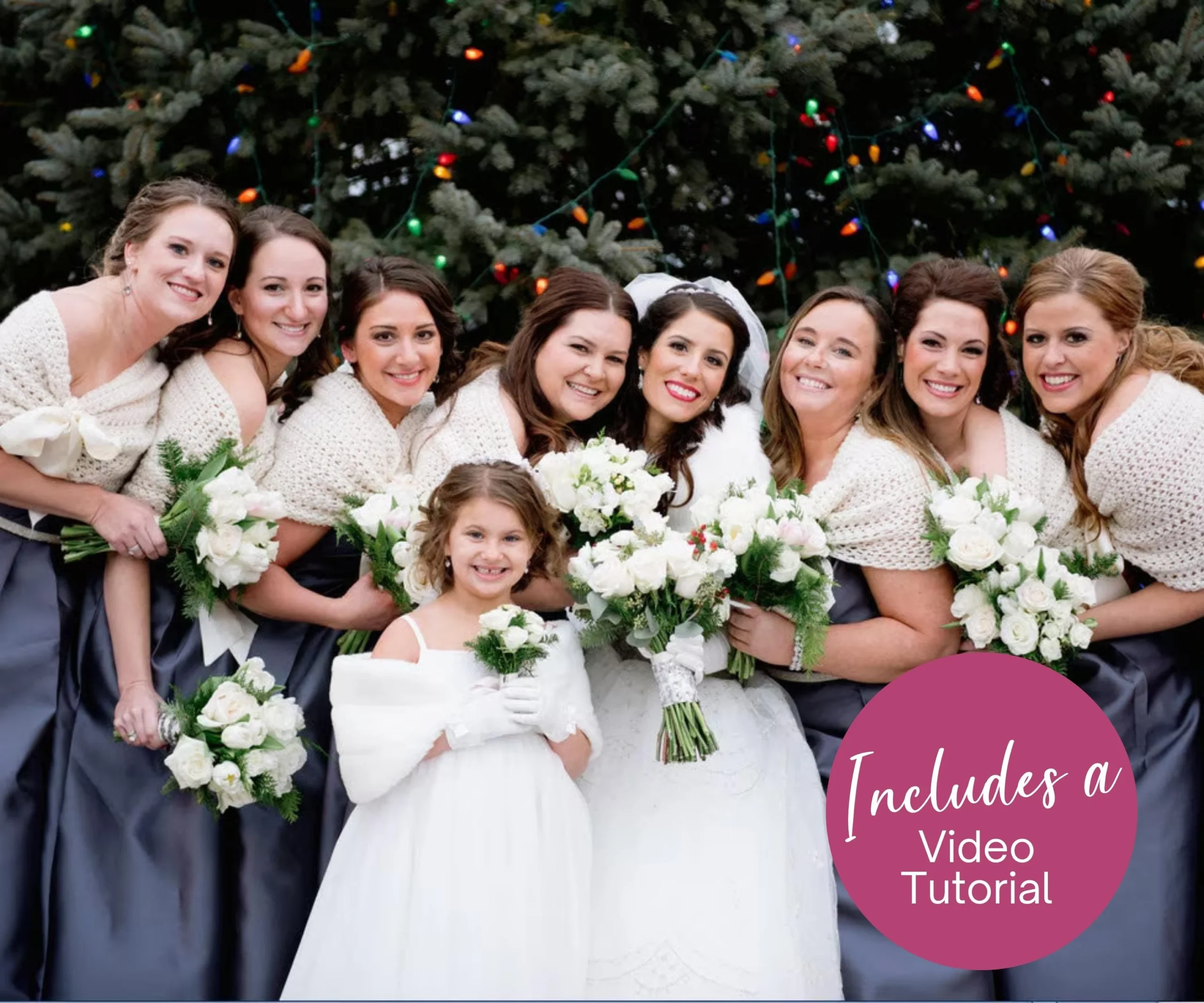 Wedding Shawl Crochet Pattern With Video Tutorial - Image 3