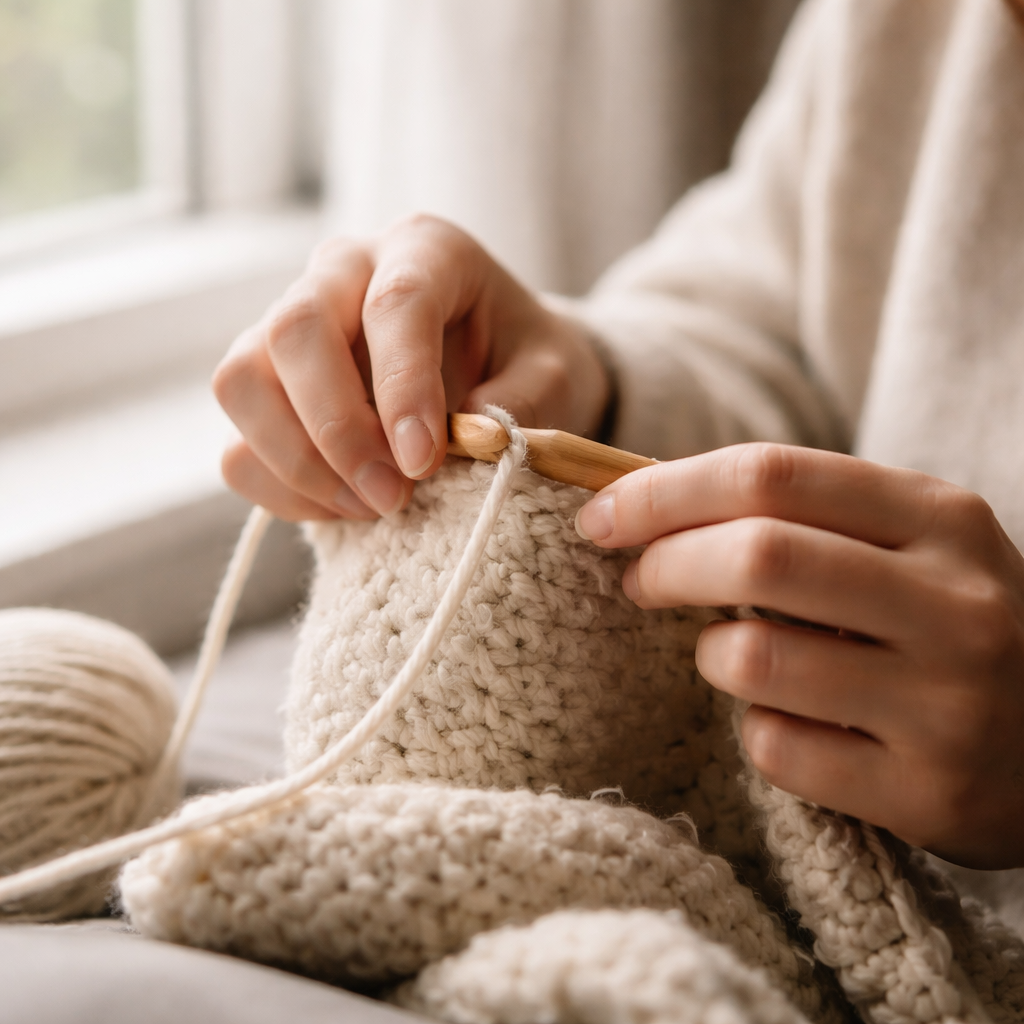 the right way to crochet