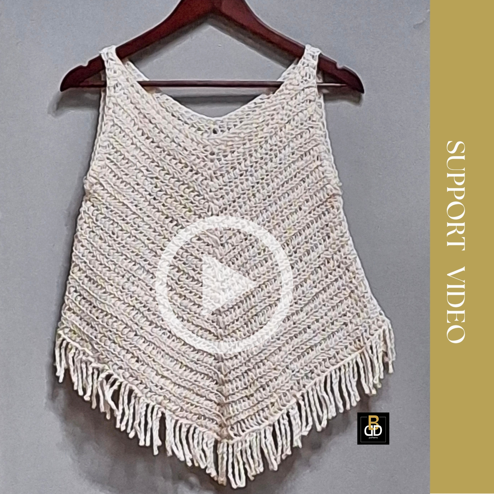 Boho Fringe Summer Tank Top Crochet Pattern - Image 10