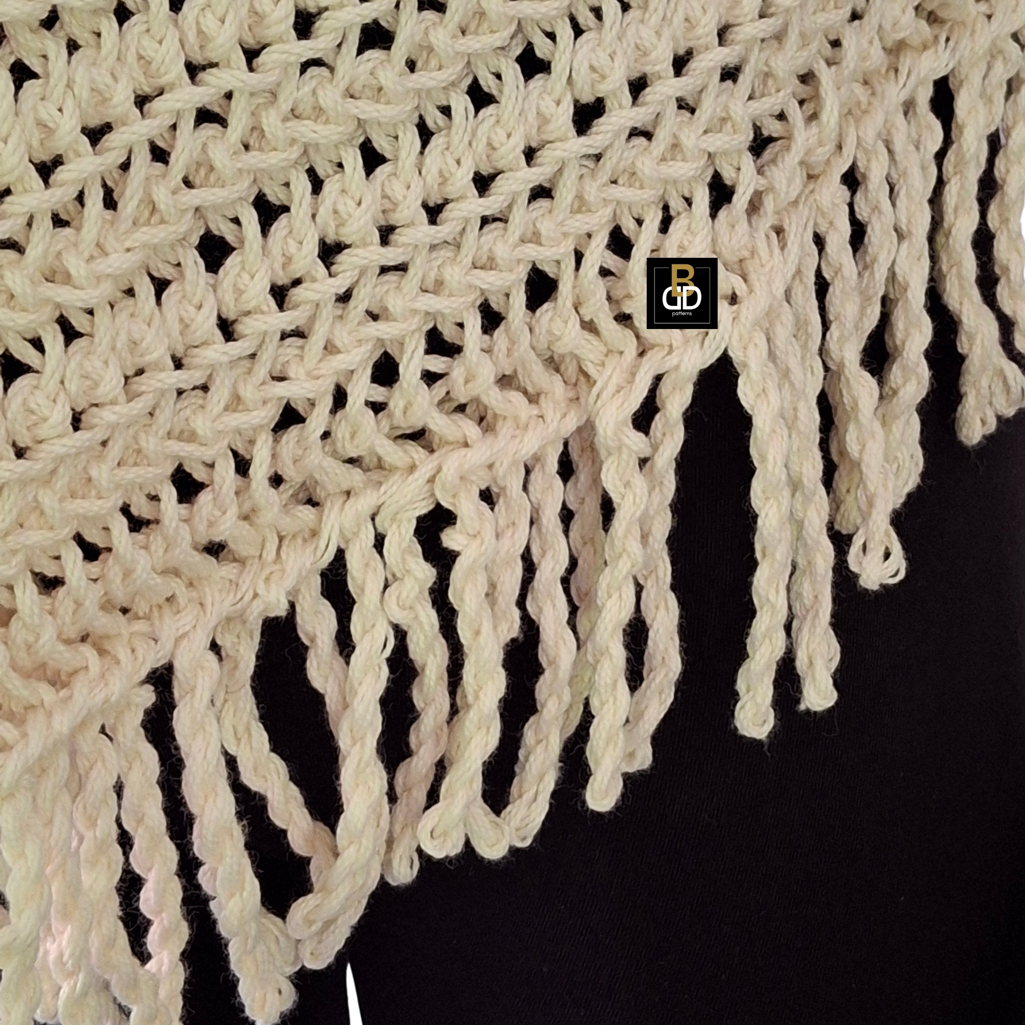 Boho Fringe Summer Tank Top Crochet Pattern - Image 5