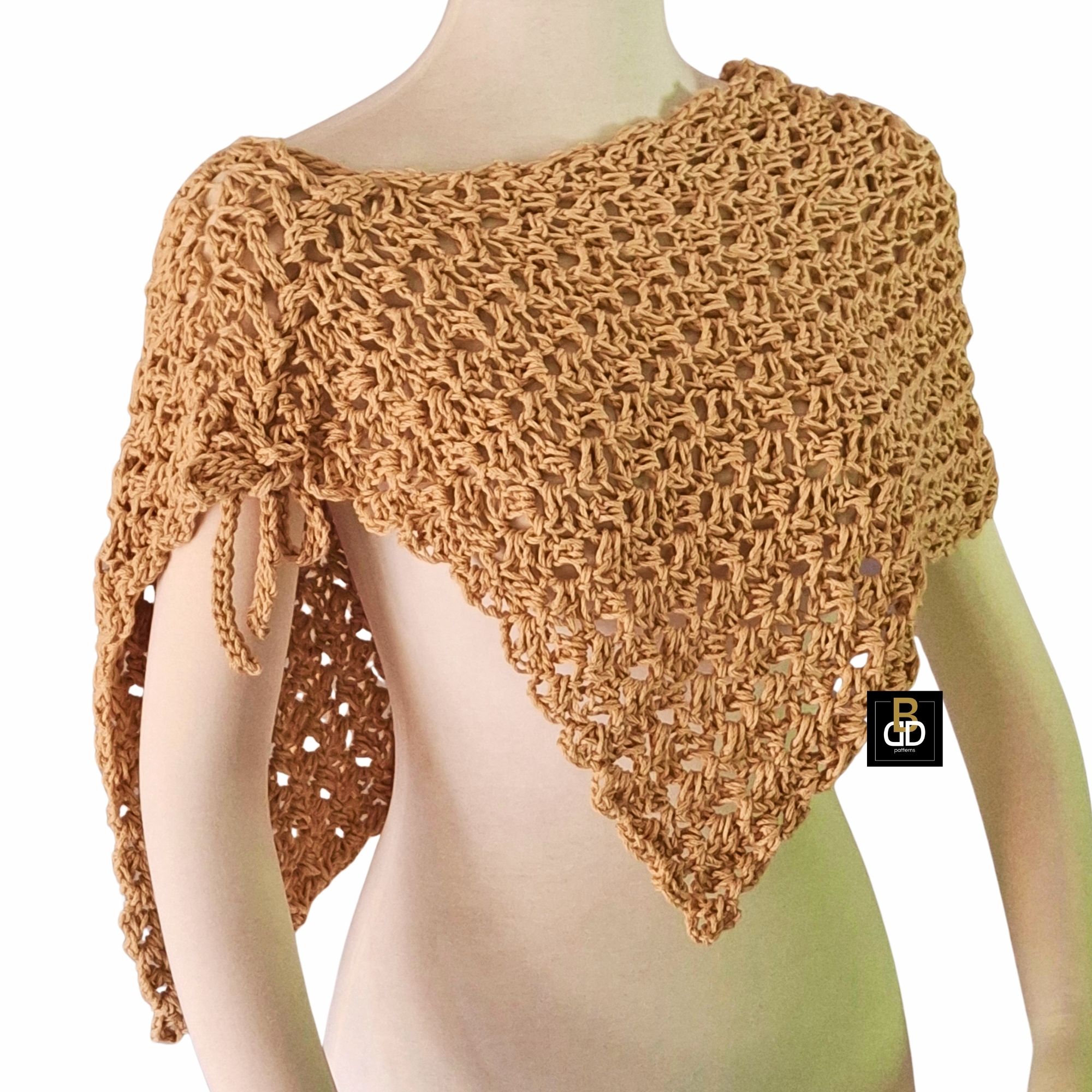 Easy Crochet Pattern With Video Tutorial | Lacy Summer Poncho - Image 4