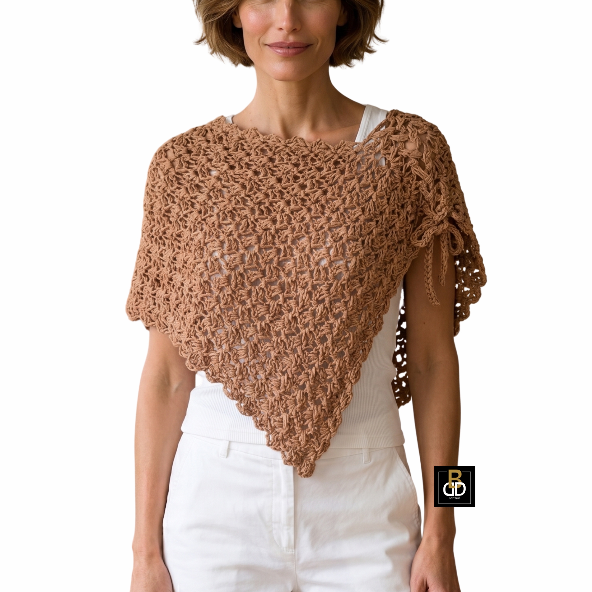 Easy Poncho Crocchet Pattern